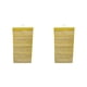 thumbnail image 3 of Bearachild Organizador de armario colgante Beige de 30 rejillas, bolsillos de malla de 2 lados, bolsa de almacenamiento para guardarropa, bolsa Type3 NO3, 3 of 6