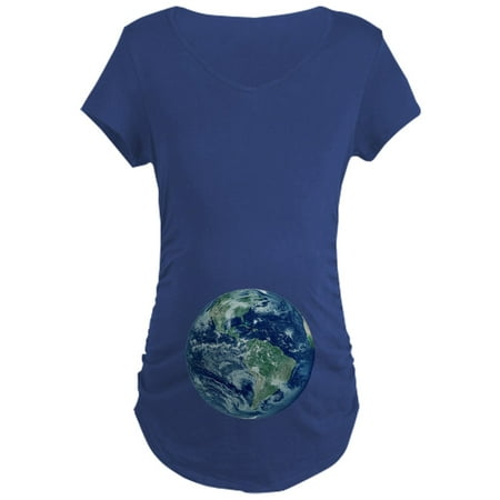 

CafePress - Earth Maternity Dark T Shirt - Maternity Dark T-Shirt