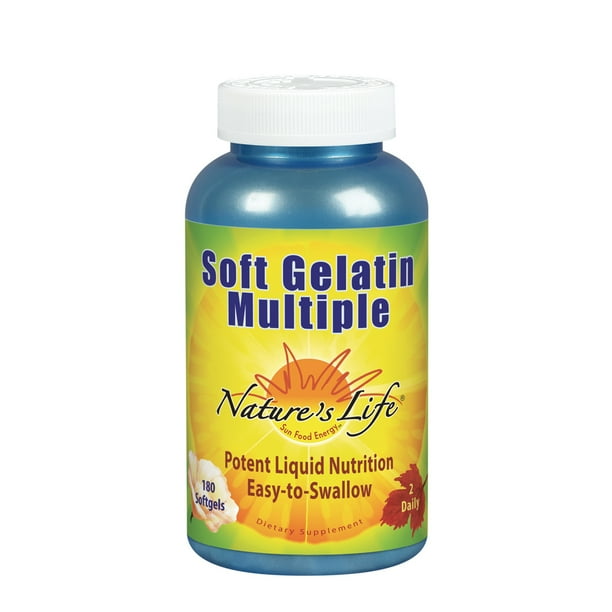 Nature's Life Soft Gelatin Multiple Complete Daily Multivitamin