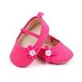 thumbnail image 5 of Otqutp Princess Footwear for Baby Girls Fashion Spring Summer Soft Sole Solid Color Bowknot Children Casual Shoes for 0 to 12 Months, 5 of 6