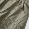 thumbnail image 5 of Kids Cargo Pants Fashion Baggy Pants Straight Leg Green Cargo with Pocket Girls Pants Size 7-8 Years, 5 of 9