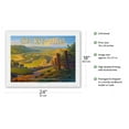 thumbnail image 2 of Sta. (Santa) Rita Hills Wineries - California Vineyards Wine Country Art by Kerne Erickson - Japanese Unryu Rice Paper Art Print (Unframed) 18 x 24 in, 2 of 4