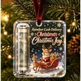 thumbnail image 2 of PLPPYFS Christmas Cash Gift Holder Ornament, Crystal-Clear Christmas Money Holders for Cash, Funny Holiday Xmas Tree Hanging Ornaments Decor, Gifting Cash Christmas Birthday Gifts, 2 of 6