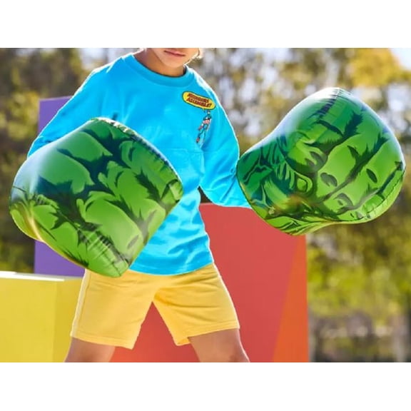 Hulk Light-Up Inflatable Hands with Sound Effects