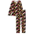 thumbnail image 4 of FKELYI Cartoon Santa Women Pajamas Size 2XL Comfy Women Hoilday Sleepwear 2 Piece Lightweight Long Sleeve Pjs Christmas Gift, 4 of 5