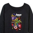 thumbnail image 3 of Marvel The Avengers - Vs Thanos - Women's French Terry Pullover Long Sleeve Shirt, 3 of 5