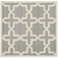 thumbnail image 6 of SAFAVIEH Cambridge Liz Geometric Wool Area Rug, Silver/Ivory, 2'6" x 4', 6 of 10
