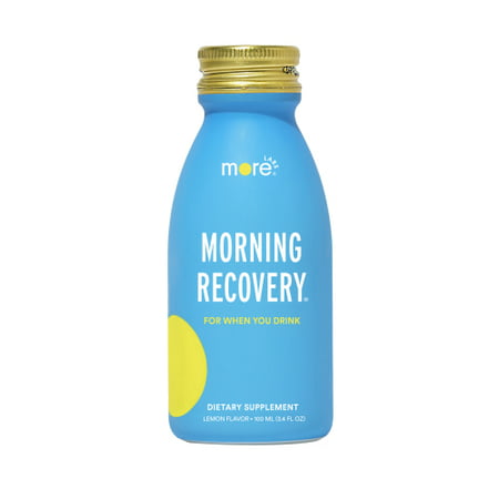 Morning Recovery Original Lemon (6 Pack) (Best Recovery Drink For Insanity)