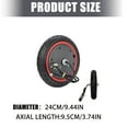 thumbnail image 3 of 36V 350W Electric Scooter Motor Wheel 8.5 Inch Air Filled Tire Replacement Part Fit for M365 Commuting and Travel, 3 of 9