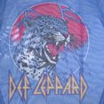 thumbnail image 2 of Def Leppard Women's Long Sleeve T-Shirt: Lightning Leopard (Mesh) (X-Small), 2 of 3