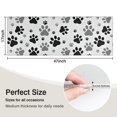 thumbnail image 5 of Grey Dog Paw Footprint Kitchen Rug Mat,Kitchen Runner Rugs Non Skid Washable,Decorative Kitchen Floor Mats for Kitchen,Sink,Laundry,17"X47", 5 of 5