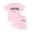 Pink, variant on MUXiin Summer Outfits for Girls 9-10 Print Short Sleeved Sports Suit Crew Neck Children's Fashion Sports Tshirt Shorts 2pc Outfits Clothes Back To School Clothes for 13-14 Years