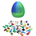 thumbnail image 2 of Gaiwos 3D Printed Animals Articulating Figurines 3 inches, Printed Easter Eggs with 10 PCS Random Mini Animal Inside, Easter and Birthday Gifts, Home Office Decor, 2 of 6
