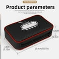 thumbnail image 3 of Car tissue box, high-end microfiber leather car headrest tissue dispenser box, sun visor tissue box, armrest box tissue box cover, 3 of 4