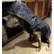 thumbnail image 2 of Zhuge Chubasquero impermeable para perros, ropa reflectante ligera para la lluvia para mascotas con capucha tipo poncho (XXL, negro), 2 of 4