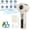 Off-White, variant on HangFan handheld rechargeable spray fan, with digital display, 30ml water tank, 100 speed, portable, suitable for outdoor/travel/camping-Pink