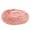 Pink, variant on BadPiggies Pet Dog Cat Bed Kennels Warm Sleeping Cushion Plush Donut Faux Fur Round Nest (Brown, 20*20inches)