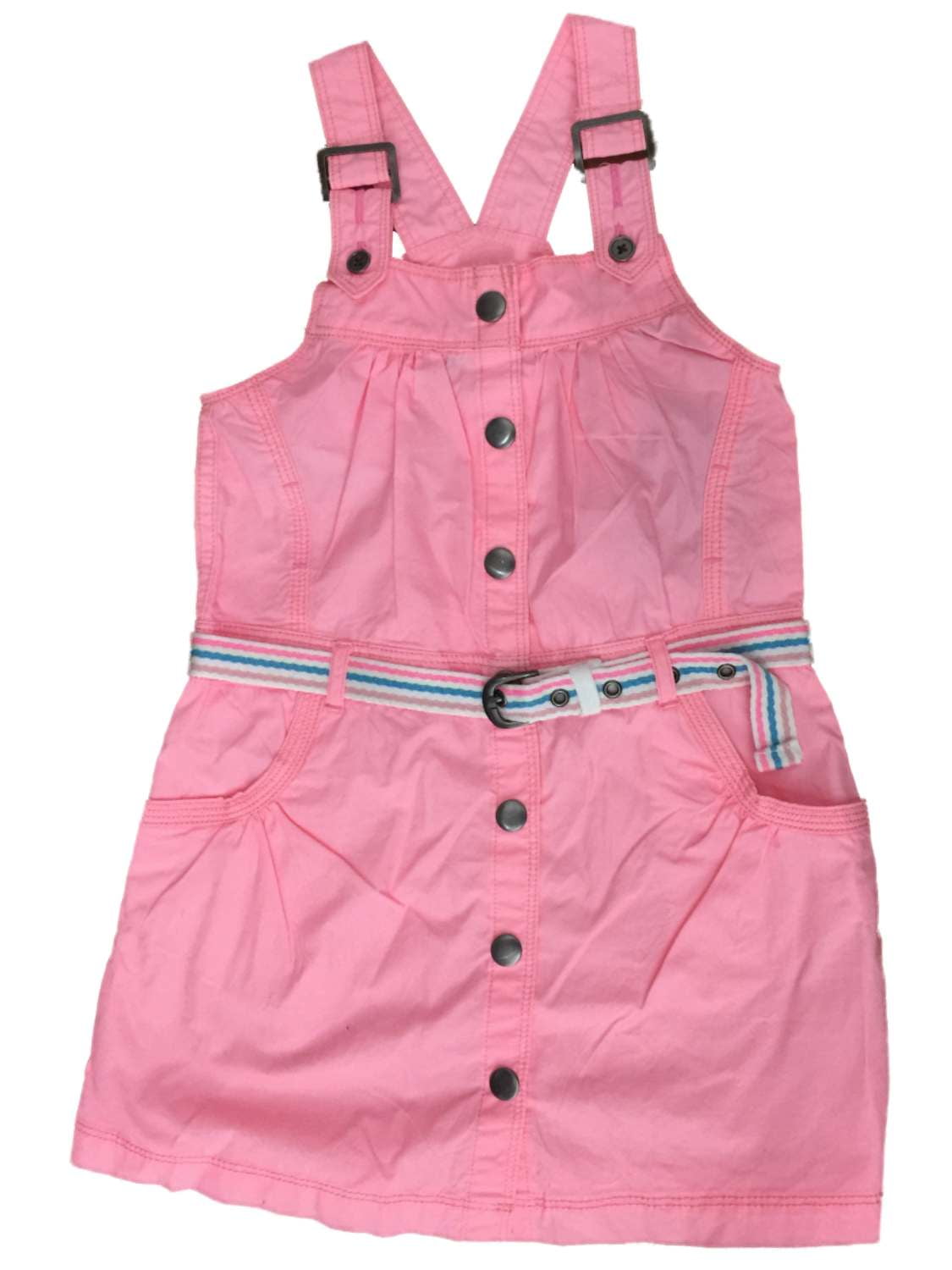pink overalls skirt