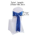 Lognanla Clearance！ 1Pc Chair Bow Ribbon Backdrop Stand For Parties Chair Ribbon Bow Strap