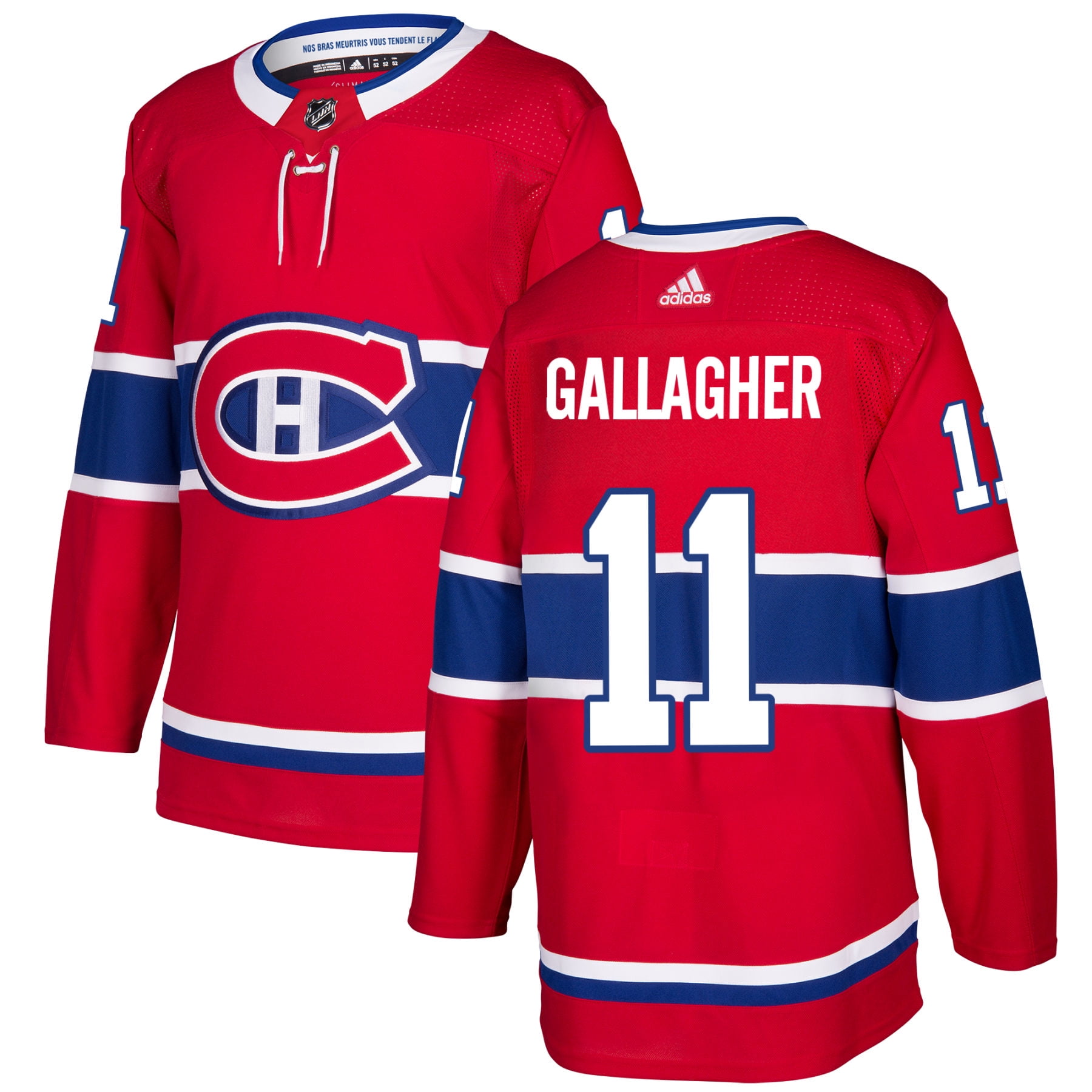 brendan gallagher authentic jersey