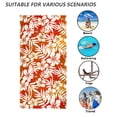 thumbnail image 5 of Microfiber Beach Towel 75*150cm,Super Absorbent Coconut Surfboards Pattern Swim Beach Towels,Flower, 5 of 5