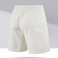 thumbnail image 4 of Pantalones cortos deportivos de verano para hombre, ropa para parejas, diseño Hitchhiking Wind, seda helada de secado rápido, cintura elástica, tallas S-XXXL, 4 of 4