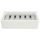 thumbnail image 2 of Ceramic Soap Dish Stainless Steel Soap Holder, Ceramic Soap Dish SUS304 Stainless Steel Tray for Sh, 2 of 5