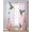 Pink Blue, variant on Pink Flower Sheer Curtains 84 Inch Length 2 Panels Set for Living Room/Bedroom, Spring Floral Butterflies Birds Farmhouse Kitchen Curtains Grommet Semi-Sheer Curtains Window Treatments 52"x84"x2