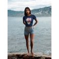 thumbnail image 3 of Pipeline Waveflower Good-Vibes Trend - Crop Tee Women's, 3 of 4