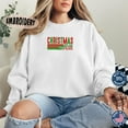 thumbnail image 2 of Embroidered Christmas Sweatshirt, Christmas Santa Claus Hoodie, Hallmark Hoodie, Hot Chocolate Sweatshirt, Christmas Lights Family Sweater, 2 of 5