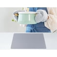 thumbnail image 5 of Unique Bargains 6 Pack Faux Leather Placemats for Kitchen Dining Table Decor Light Gray, 5 of 7