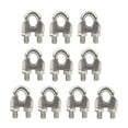 thumbnail image 2 of M8 Wire Rope Clamp 304 Stainless Steel 5/16" Wire Rope Cable Clip Clamp (10Pack), 2 of 4