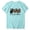 Blue, variant on Fall Football Season T-Shirt Womens,Graphic Print Designs,Thermal Insulation Jersey Fabric,Tailored Slim Fit