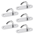 thumbnail image 3 of 5pcs M5 Wall Mount Coat Hooks, Hook Rack/Rail Wall Hook Rack for Hanging Clothes, 3 of 8