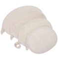 thumbnail image 4 of Almohadilla de baño Luffa, 4 piezas de ducha de lufa natural Almohadilla de ducha Luffa Esponja de ducha de lufa Luffa diseñada para precisión, 4 of 5
