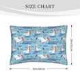 thumbnail image 2 of Queen Size Pillows Cases Standard Size 20x26 In - Pelican Fish Soft Comfort Envelope Closure Pillowcases Standard, 2 of 5