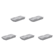 thumbnail image 1 of Cajón Caja de almacenamiento Mesa ABS Debajo del escritorio Papelería Organizador Bandeja (S) Gris, 1 of 5