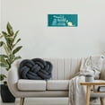 thumbnail image 3 of Stupell Industries Funny Cat & Dog Cone Animals Painting Unframed Art Print Wall Art, 17 x 7, 3 of 8