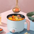 thumbnail image 3 of Hot Pot Electric, Portable Non Stick Frying Pan with Rapid Heating Auto Power Outage Protection Anti Dry Burning Mini Electric Pot for  Noodle Egg, Fried, 3 of 7