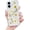 White Flower, variant on Compatible with iPhone 16 Case for Women,Cute Pressed Dried Real Flowers Design Clear Shockproof Phone case Cover for iPhone 16 (White Flower)