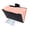 Orange, variant on Taicans Mini Accordion File Folder,Small Expanding File for Receipts & Bills,8 Color Candy A4 Portable Document Organizer,Compact PP Transparent Bill Holder