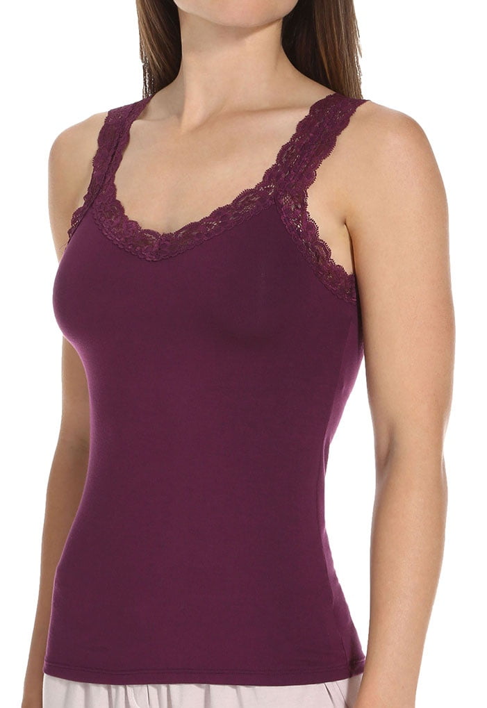 Fleur't Fleur't 383LU Lace Camisole with Shelf Bra