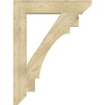thumbnail image 3 of Ekena Millwork 6"W x 36"D x 48"H Merced Slat Rough Sawn Bracket, Douglas Fir, 3 of 4