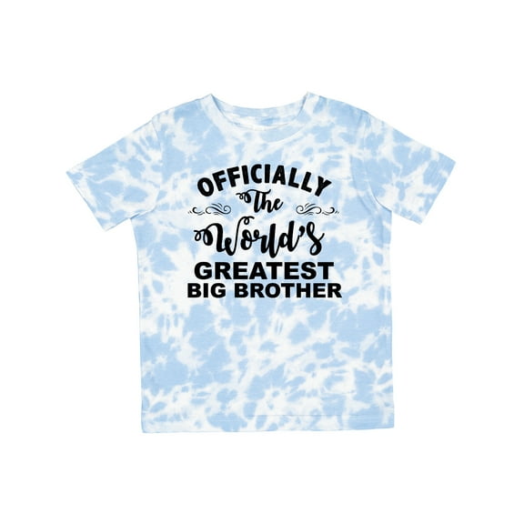 Inktastic Officially the World's Greatest Big Brother Boys Toddler T-Shirt