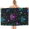 thumbnail image 2 of Cartoon Skeleton of A Bat Large Beach Towel - Plush Thick Cotton Pool Towel, Adult Beach Towels, 2 of 16