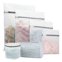 MRSXXNTY 6Pcs Durable Honeycomb Mesh Laundry Bags for Delicates