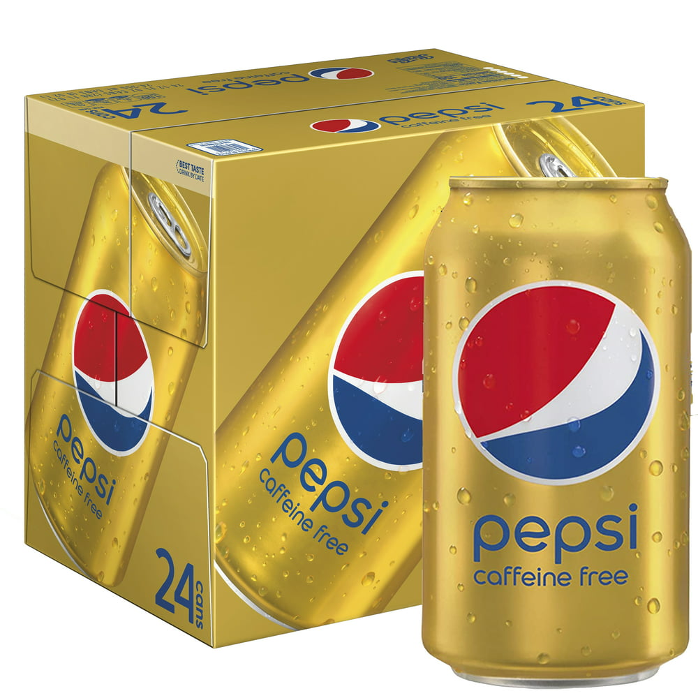 Pepsi Caffeine-Free Soda, 12 Fl. Oz., 24 Count - Walmart.com - Walmart.com