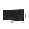 thumbnail image 5 of Topographic Contour Extended Big Mouse Pad Computer Keyboard Mouse Mat Mousepad With 3mm Non- Base, 5 of 5