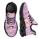 thumbnail image 1 of Zapatos de enfermería blancos para mujer, zapatillas deportivas transpirables de malla con diseño de marca para enfermeras y atención médica., 1 of 6