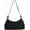 Black, variant on Elegant Women's Suede Top Handle Bag - Slouchy Chocolate Brown Crossbody Hobo Purse, Fall Fashion Shoulder Handbag (5 Colors)​